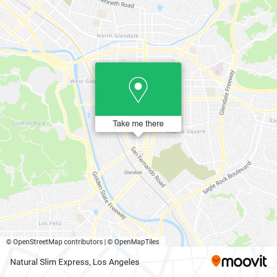 Natural Slim Express map