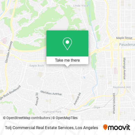 Tolj Commercial Real Estate Services map