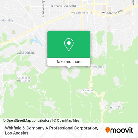 Whitfield & Company A Professional Corporation map