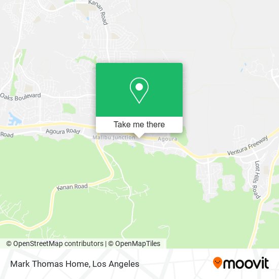 Mapa de Mark Thomas Home