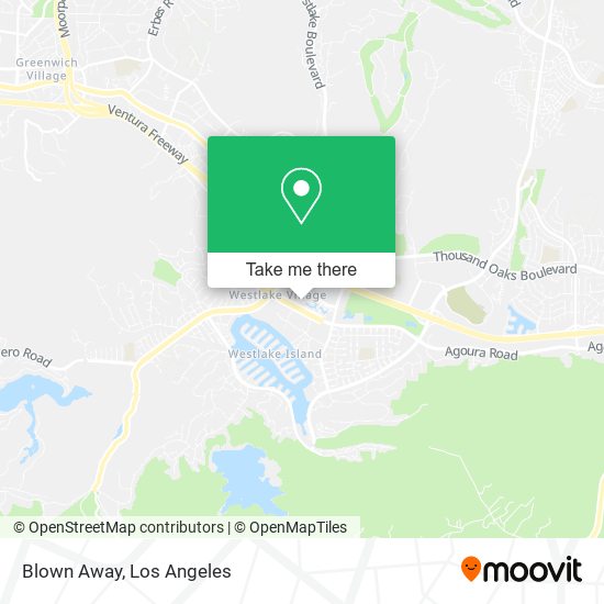 Mapa de Blown Away