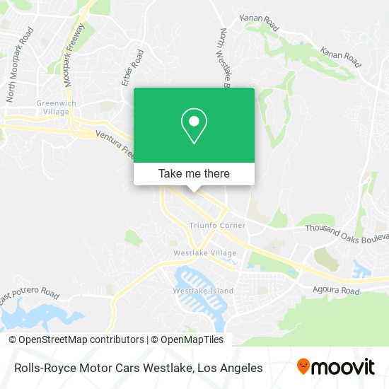 Mapa de Rolls-Royce Motor Cars Westlake