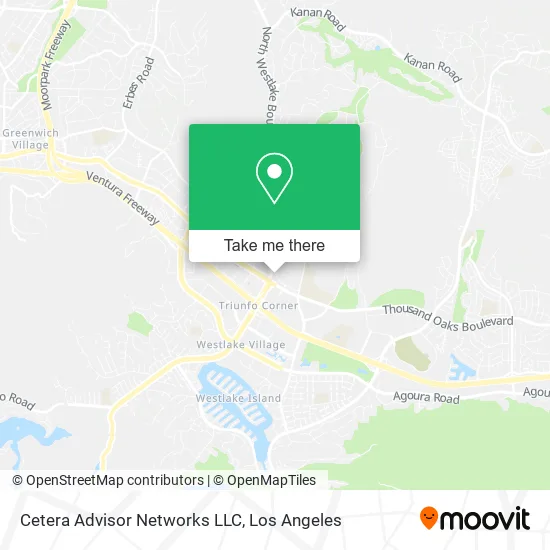 Cetera Advisor Networks LLC map