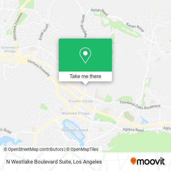 N Westlake Boulevard Suite map