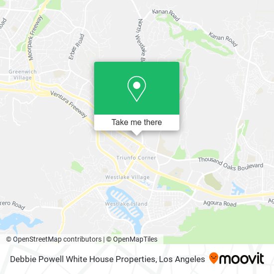 Debbie Powell White House Properties map