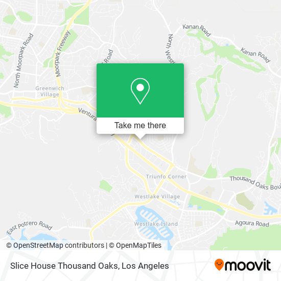 Slice House Thousand Oaks map