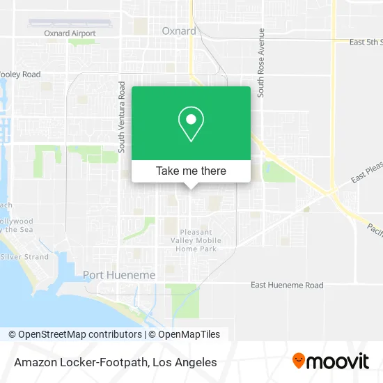 Amazon Locker-Footpath map