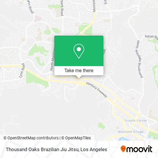 Mapa de Thousand Oaks Brazilian Jiu Jitsu