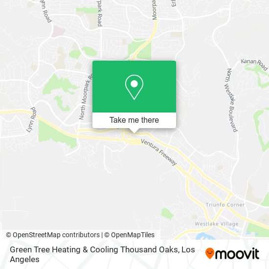 Mapa de Green Tree Heating & Cooling Thousand Oaks