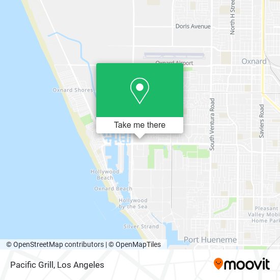Mapa de Pacific Grill