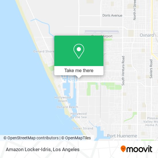 Amazon Locker-Idris map