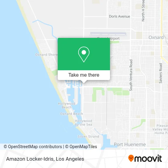 Amazon Locker-Idris map