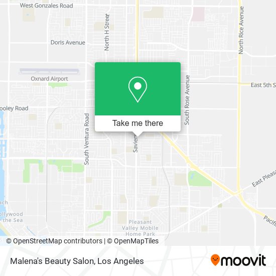 Malena's Beauty Salon map