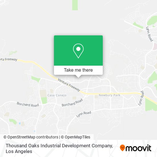 Mapa de Thousand Oaks Industrial Development Company