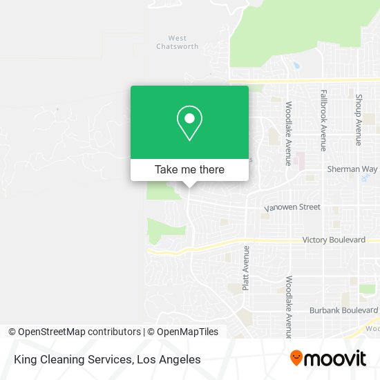 King Cleaning Services map