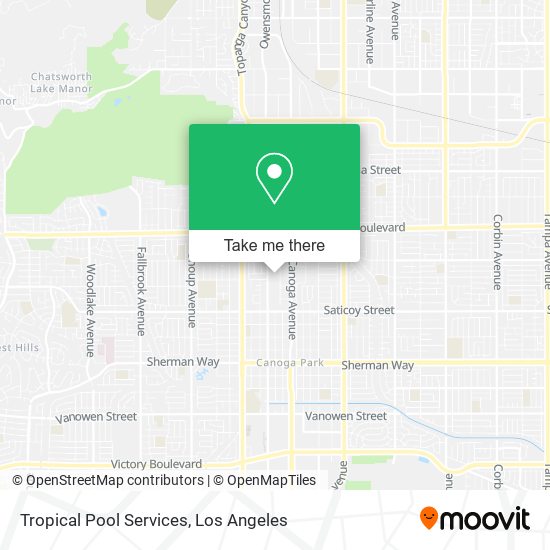 Tropical Pool Services map