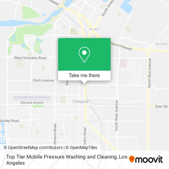 Top Tier Mobile Pressure Washing and Cleaning map