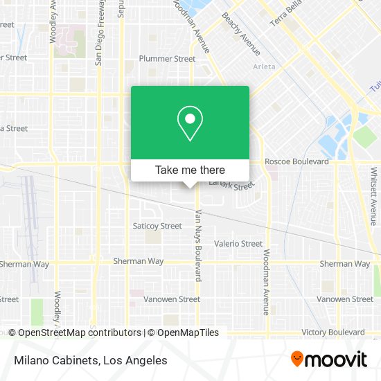 Mapa de Milano Cabinets