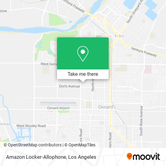 Amazon Locker-Allophone map