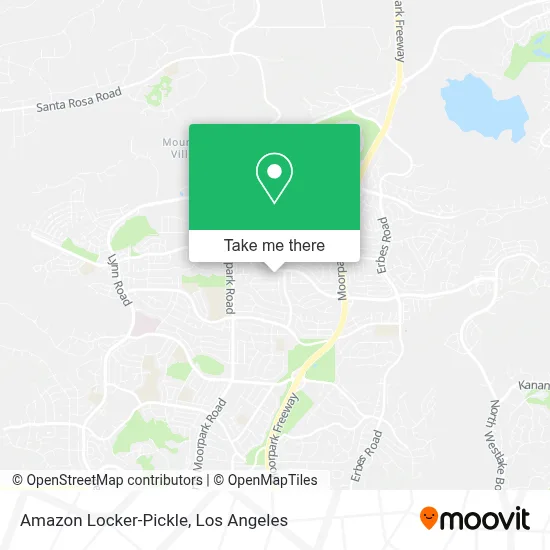 Amazon Locker-Pickle map