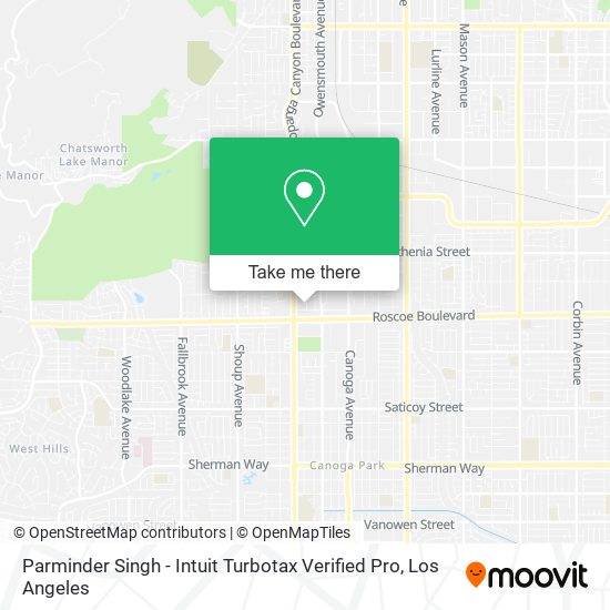 Parminder Singh - Intuit Turbotax Verified Pro map