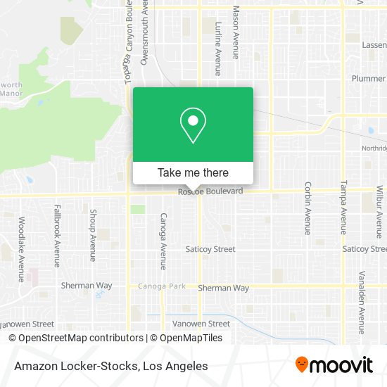 Amazon Locker-Stocks map