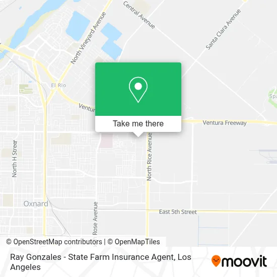 Ray Gonzales - State Farm Insurance Agent map