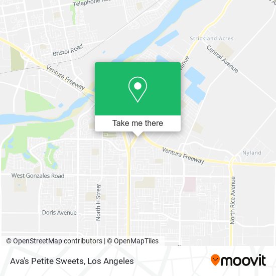 Mapa de Ava's Petite Sweets