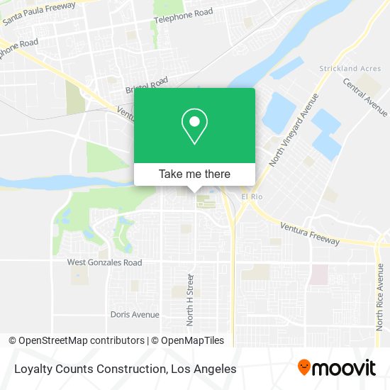 Loyalty Counts Construction map