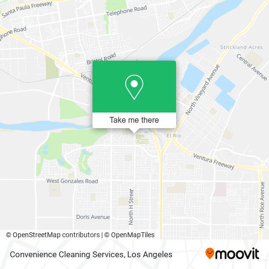 Mapa de Convenience Cleaning Services