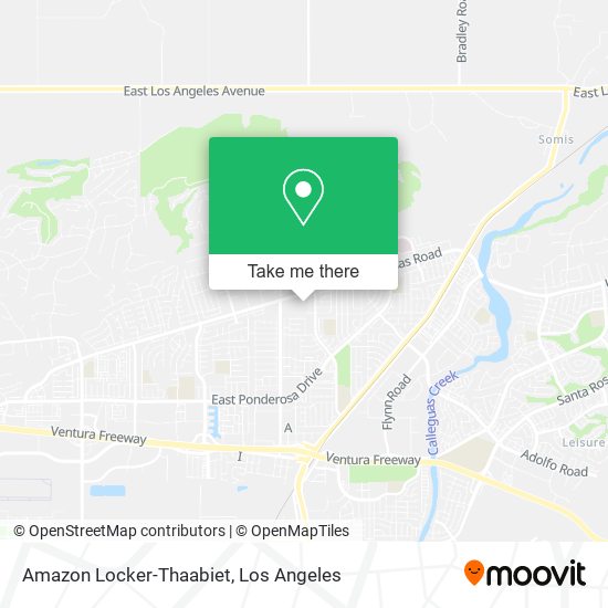 Mapa de Amazon Locker-Thaabiet