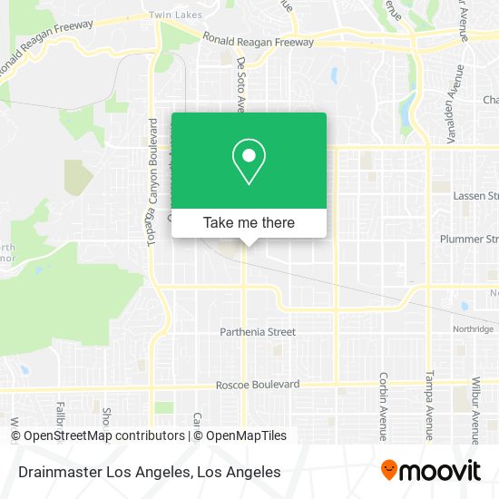 Drainmaster Los Angeles map