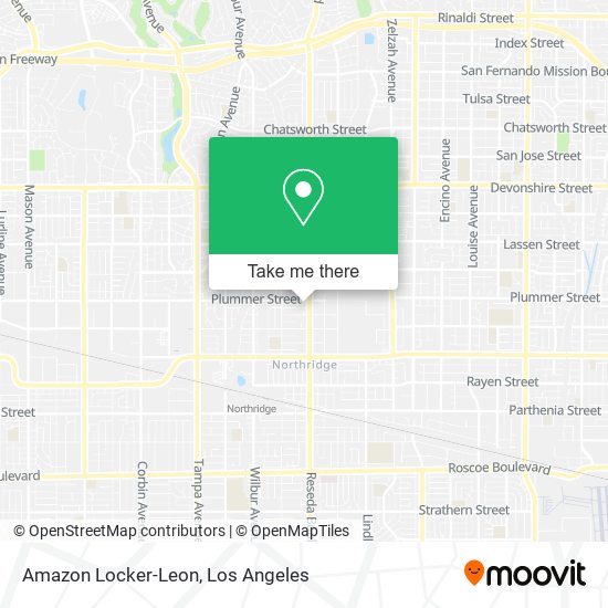 Amazon Locker-Leon map