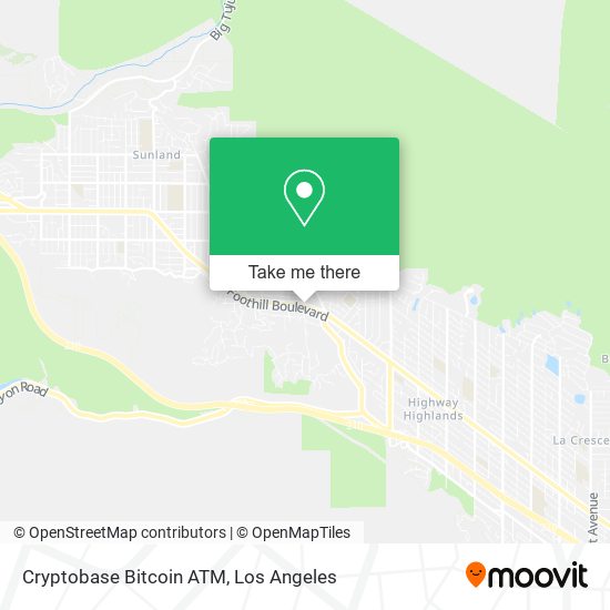 Mapa de Cryptobase Bitcoin ATM