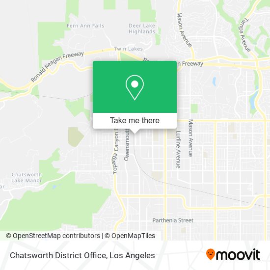 Chatsworth District Office map