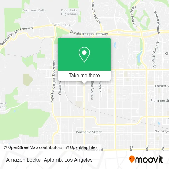 Amazon Locker-Aplomb map