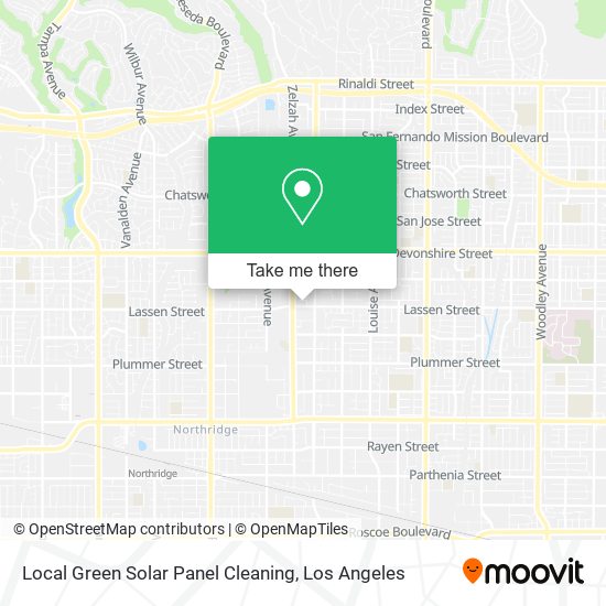 Local Green Solar Panel Cleaning map