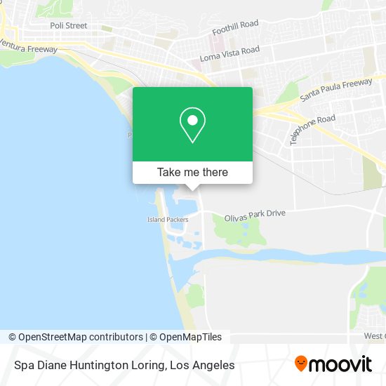 Mapa de Spa Diane Huntington Loring