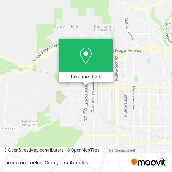 Amazon Locker-Giant map