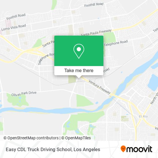 Easy CDL Truck Driving School map