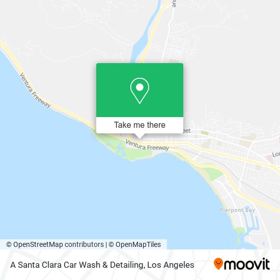 Mapa de A Santa Clara Car Wash & Detailing