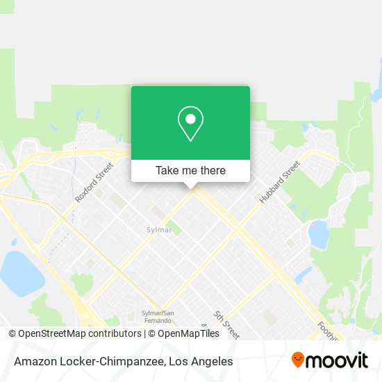 Amazon Locker-Chimpanzee map