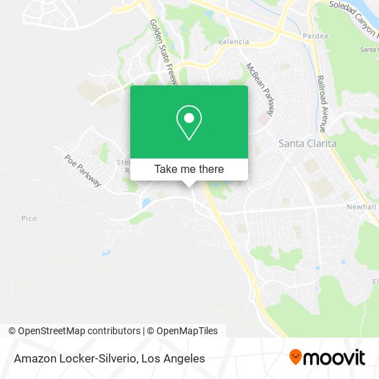 Amazon Locker-Silverio map