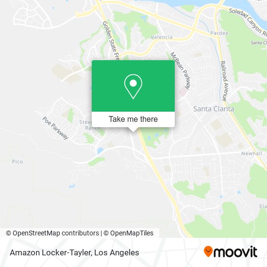 Amazon Locker-Tayler map