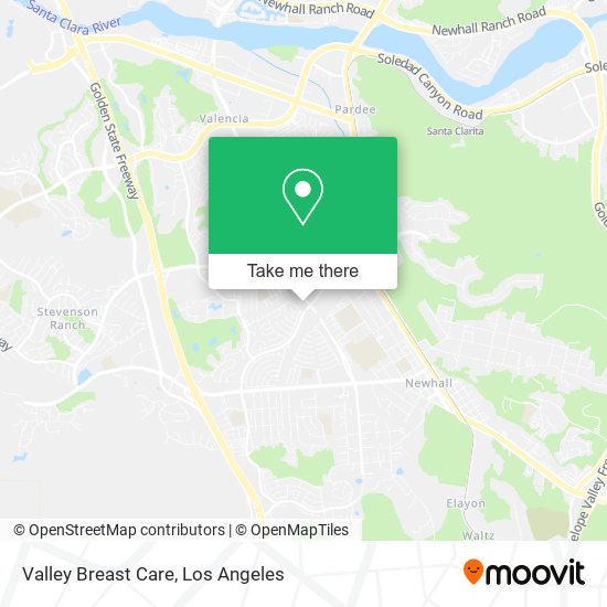 Valley Breast Care map