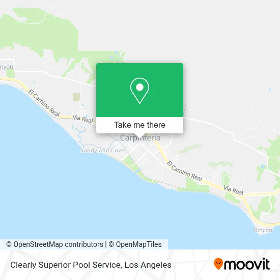 Clearly Superior Pool Service map