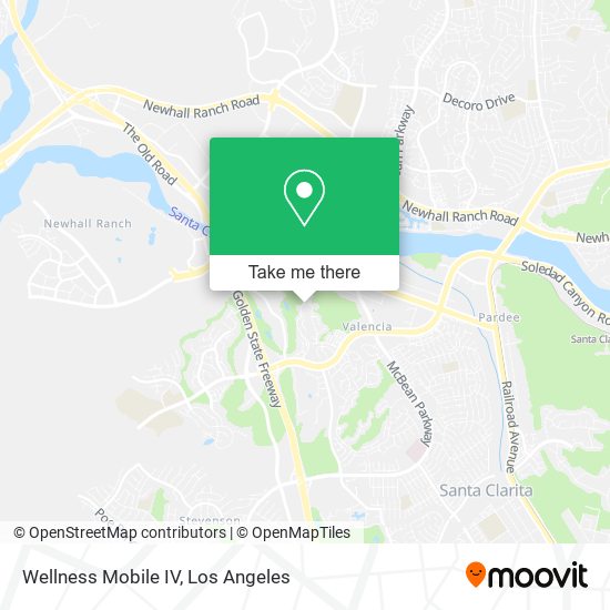 Wellness Mobile IV map