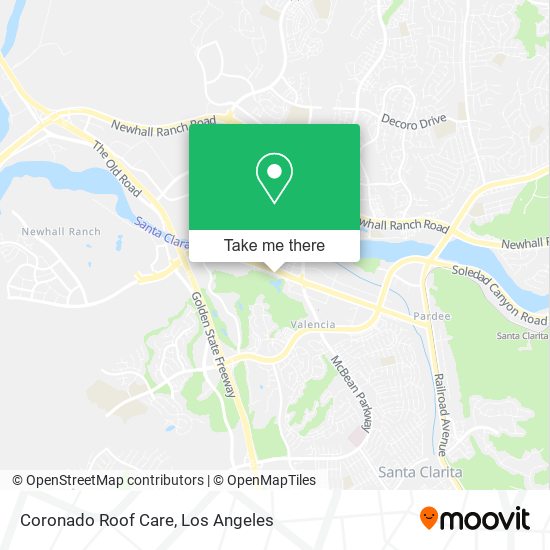 Coronado Roof Care map