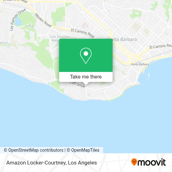Amazon Locker-Courtney map