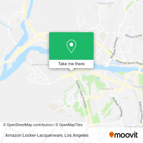 Amazon Locker-Lacquerware map